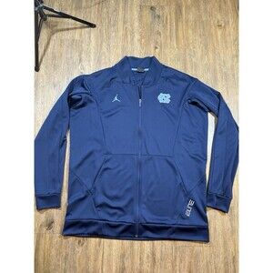 Jordan UNC Tar Heels Nike Dri-FIT Full Zip Track Jacket Navy Men 2XL Elite